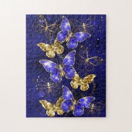 Quebra-cabeça Composição com borboletas de fogo