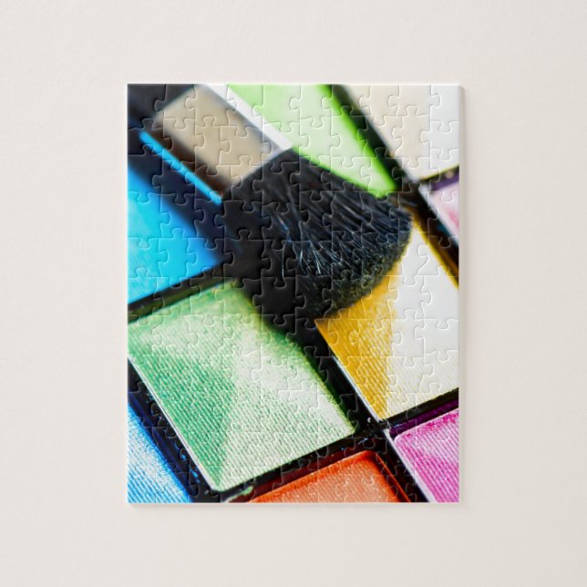 Quebra-cabeça Composição do olho (Vertical)