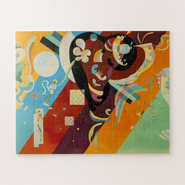 Quebra-cabeça Composition IX, Wassily Kandinsky (Horizontal)