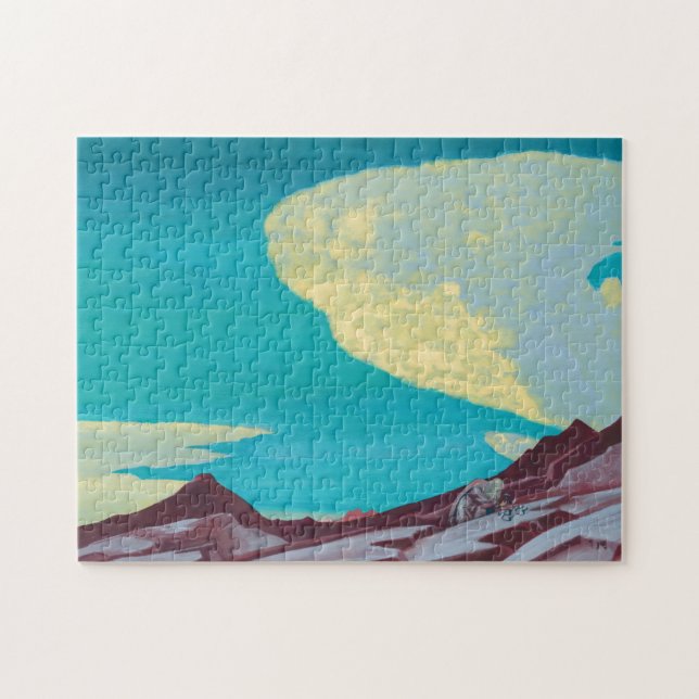 Quebra-cabeça Comprimidos de Roerich (Horizontal)