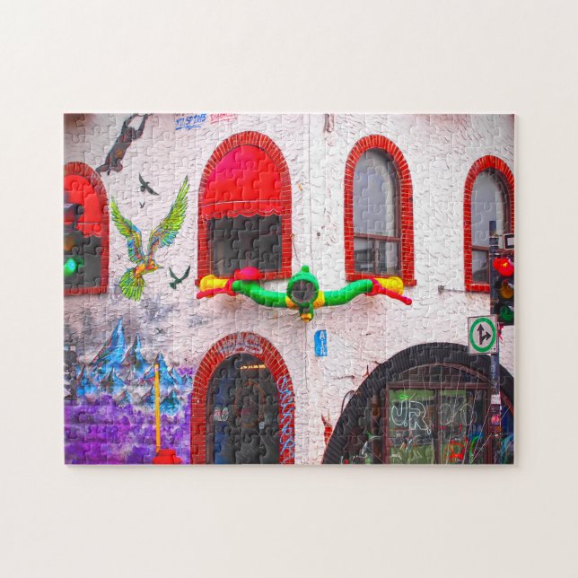 Quebra-cabeça Compro de bicicleta em Montreal. (Horizontal)