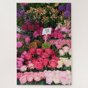 Quebra-cabeça Compro Flor - Mercado de Munique - 20x30 - 1014 pc