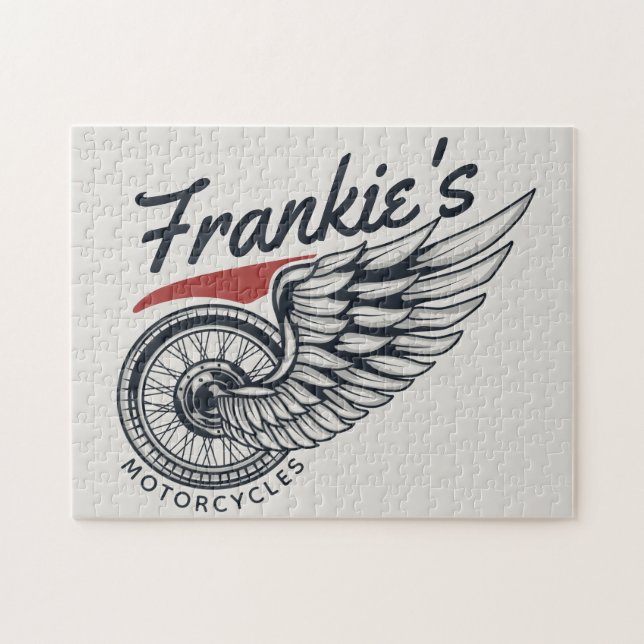 Quebra-cabeça Compro Personalizado de Pneus-Pneus-Biker (Horizontal)