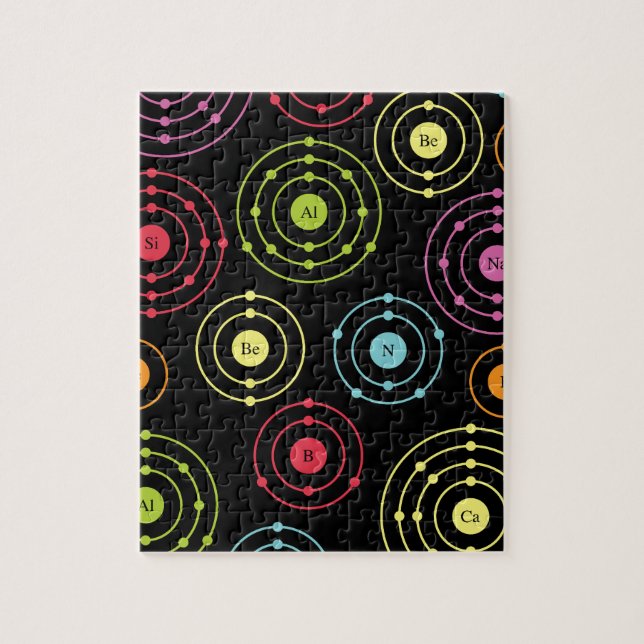 Quebra-cabeça Conchas Periódicas (Vertical)