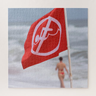 Quebra-cabeça Condições do Sinalizador vermelho — 20x20