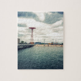 Quebra-cabeça Coney Island Beach Panorama