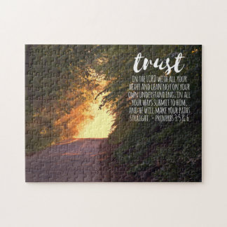 Quebra-cabeça Confiança no Lorde Proverbs 3:5-6