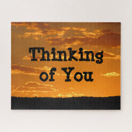 Quebra-cabeça Configuração Sun de Fotografia Laranja de Sol Bril