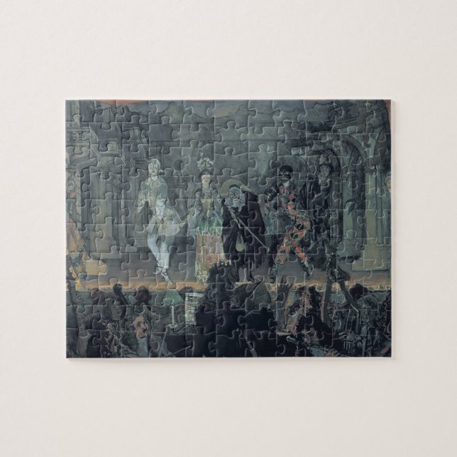 Quebra-cabeça Conjunto de pedreiro livres antes da iniciação da (Horizontal)