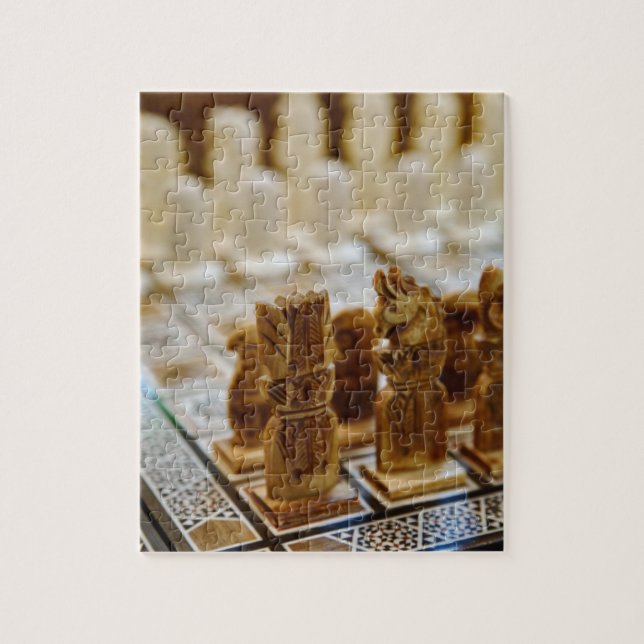 Quebra-cabeça Conjunto de xadrez à venda, Khan el Khalili Bazaar (Vertical)
