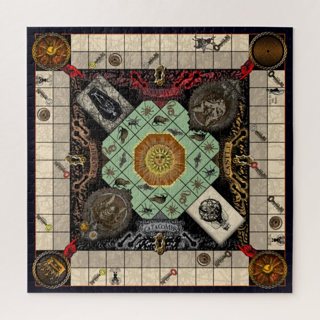 Quebra-cabeça Conselho de jogo Strange Journey (Vertical)