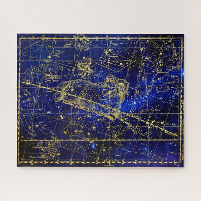 Quebra-cabeça Constelação Aires de Jigsaws (Horizontal)