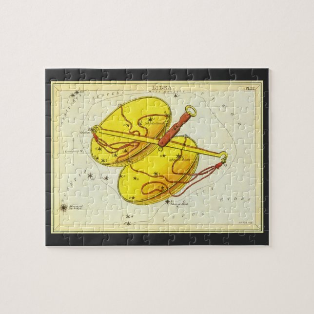 Quebra-cabeça Constelação da Escala de Libra da Astrologia de Vi (Horizontal)