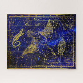 Quebra-cabeça Constelação Lacerta.