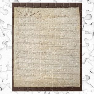 Quebra-cabeça Constituição dos Estados Unidos, Nós, o Povo