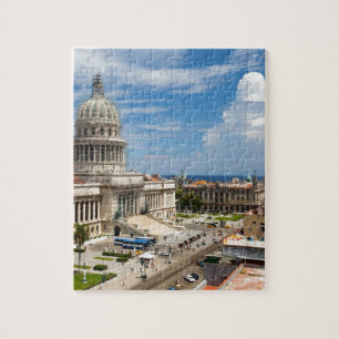 Quebra-cabeça Construção do Capitólio em Havana