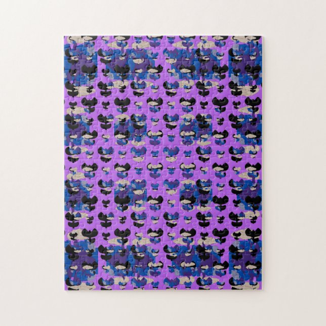 Quebra-cabeça Contained Sky Flame Tulips (Vertical)