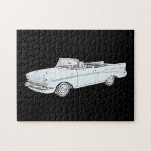Quebra-cabeça Conversível Chevy Bel Air 1957