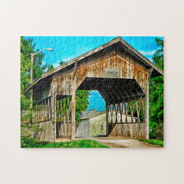 Quebra-cabeça Cook Johnson County Nebraska. (Horizontal)