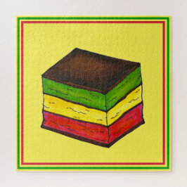Quebra-cabeça Cookie Tricolor de Camada 7 - Arco-Íris Italiano