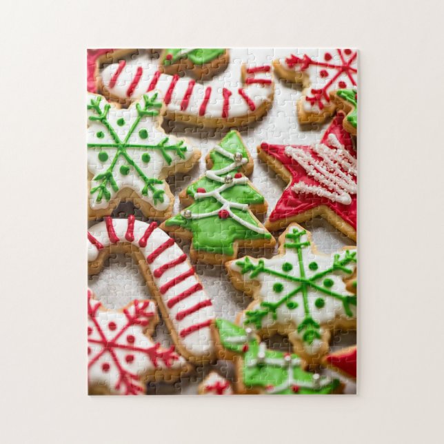 Quebra-cabeça Cookies de Natal (Vertical)