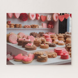 Quebra-cabeça Cookies feitos com amor para seu Namorados