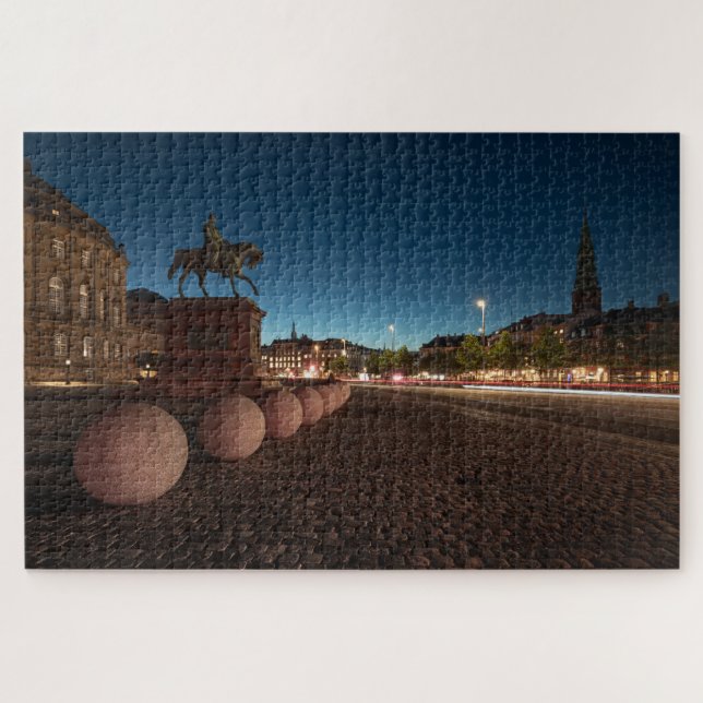 Quebra-cabeça Copenhaga Dinamarca (Horizontal)