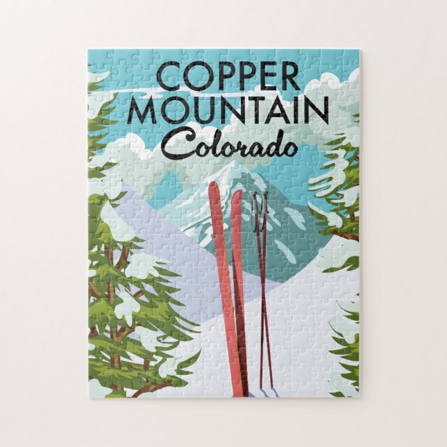 Quebra-cabeça Copper Mountain Colorado Ski (Vertical)