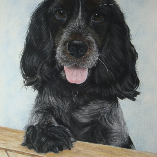 Quebra-cabeça coquetel inglês azul espanial muito bonito (Criador carregado)