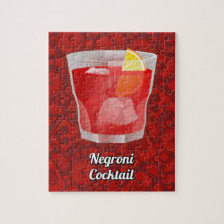 Quebra-cabeça Coquetel Negroni