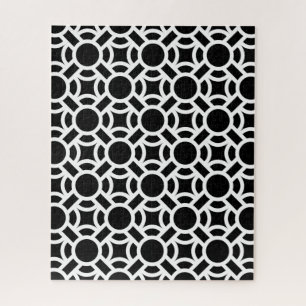 Quebra-cabeça Cor de fundo do padrão branco sem soldadura DIY