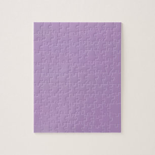 Quebra-cabeça Cor elegante da forma da violeta africana