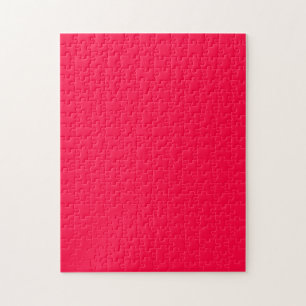 Quebra-cabeça Cor Sólida Rosa Americana