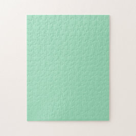 Quebra-cabeça Cor Sólida Verde do Seafoam