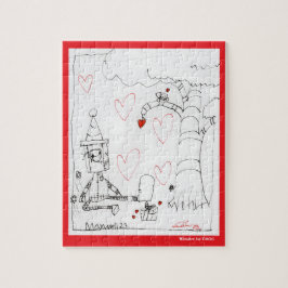 Quebra-cabeça Coração de Marcenivo - CriançasArt para COC