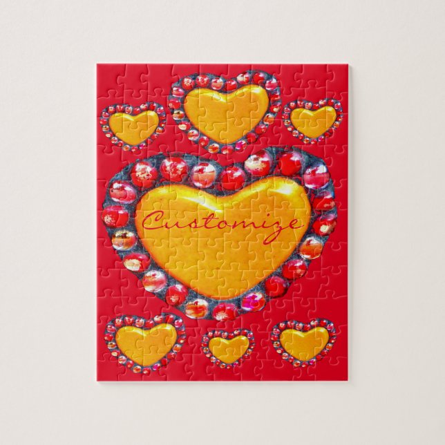 Quebra-cabeça Coração Dourada Thunder_Cove (Vertical)