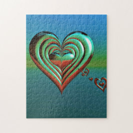 Quebra-cabeça Corações Alto do Céu