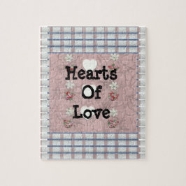 Quebra-cabeça Corações De Amor Três