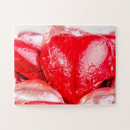 Quebra-cabeça Corações de Chocolate