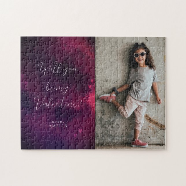 Quebra-cabeça Corações e Namorados de Fotografia Gift Jigsee Que (Horizontal)