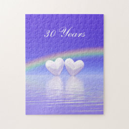 Quebra-cabeça Corações Pérola do 30