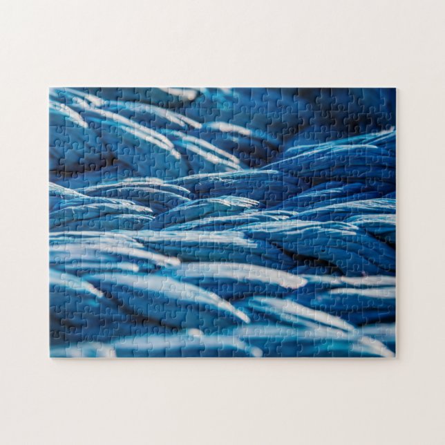 Quebra-cabeça Corda Azul (Horizontal)