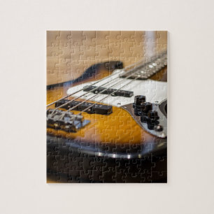 Quebra-cabeça Cordas de Instrumentos Bass E Bass de Violão Bass