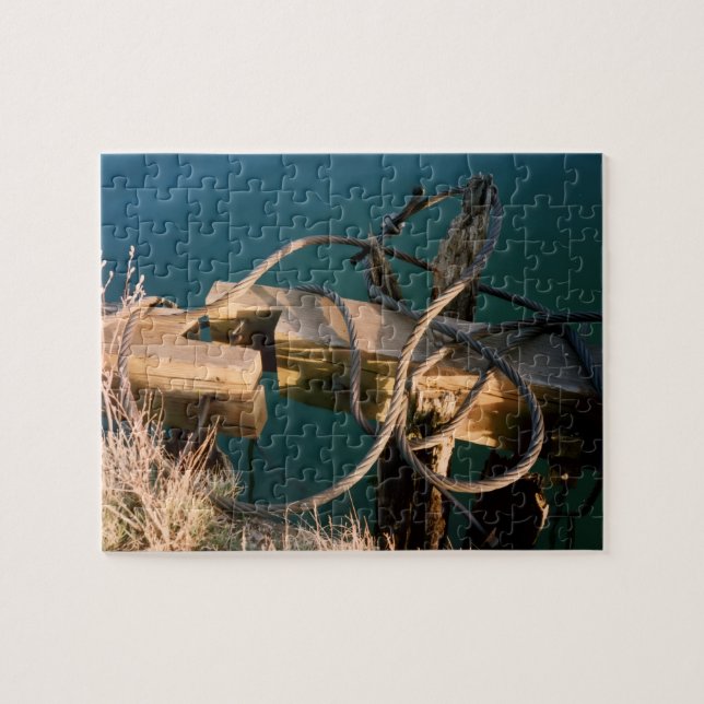 Quebra-cabeça Cordas perto da Água, Quebra-cabeça, 20x25 cm, 110 (Horizontal)