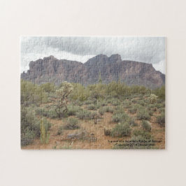 Quebra-cabeça Cordilheira da superstição da arizona