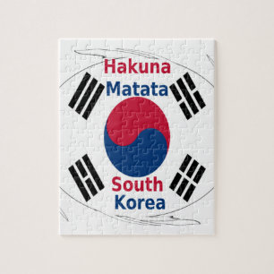 Quebra-cabeça Coreia do Sul Hakuna Matata