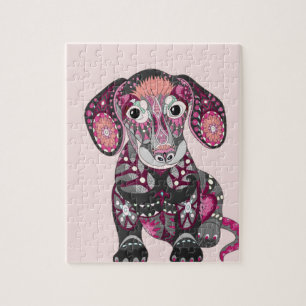 Quebra-cabeça Cores do Dachshund