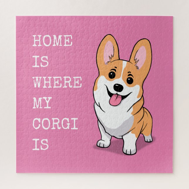 Quebra-cabeça Corgi (Vertical)