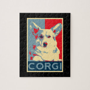 Quebra-cabeça Corgi Art Dog Art for Fans Of Corgis