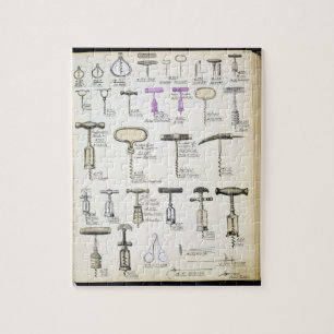 Quebra-cabeça Corkscrews, de um catálogo de comércio da